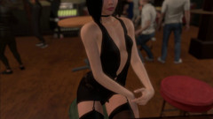 Jade Fucks a Slimm Bitch in Black Dress thumbnail