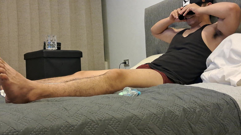 Bare skin man: Mulutku kecanduan sama kontolku, sampai tenggorokan
