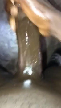 Stroking My African BBC