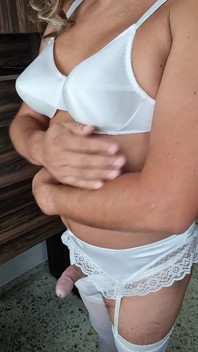 Sexy White Bride Lingerie