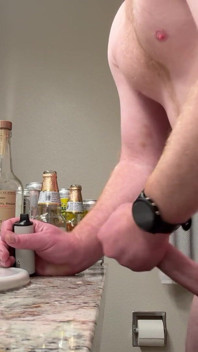 Jerking off