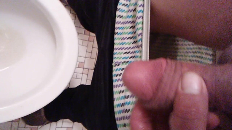 LilTaste: POV Transgirl Cumming at Camera While Pissing on Hand