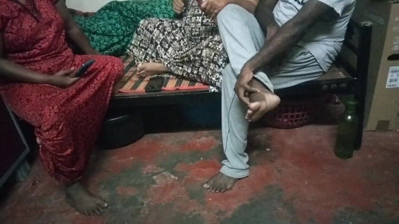 Tamil lesbian: Group Dirty Talking About Video and Sex
