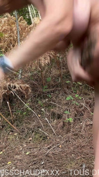 A Slut Gets Fucked in the Forest by a Stranger in Front of Passersby.
