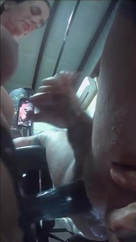 Cinturón en las historias - mujeres vinculando hombres - lo convertí en una fuente de esperma. 6 en primer plano. Estudio de Rizin. 4K HD