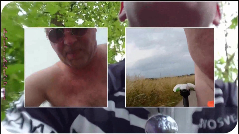 Carmen_Nylonjunge: Video collage of a bike tour without 1 ** Outdoor **