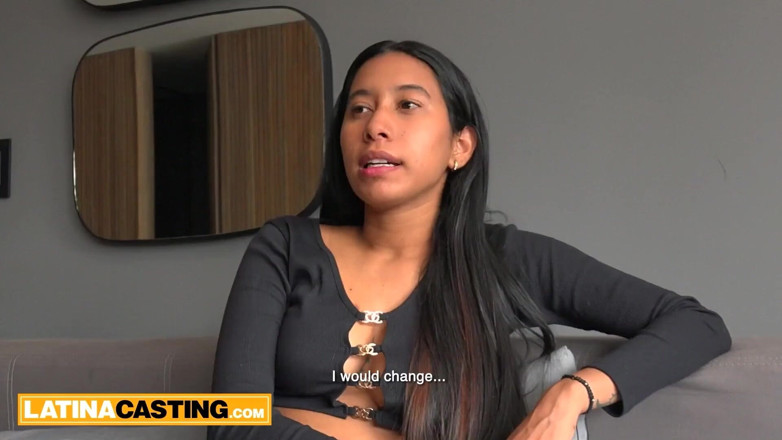 Latina Casting: 拉丁素人被美国制片人干并吞精！