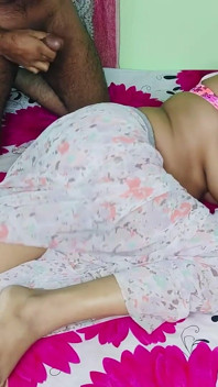 Indian Muslim Girl in Burkha Enjoys Romantic Rainy Night