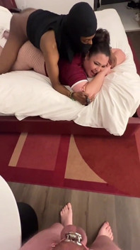 First Time Creampie Cleanup! My Husband Came in Flat Chastity so I Let This Dominant Bull Fuck Me Raw
