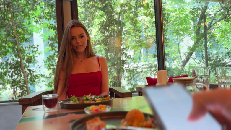 Arina Fox: Public Date with Lush 3 I Almost Got Caught Cumming in...