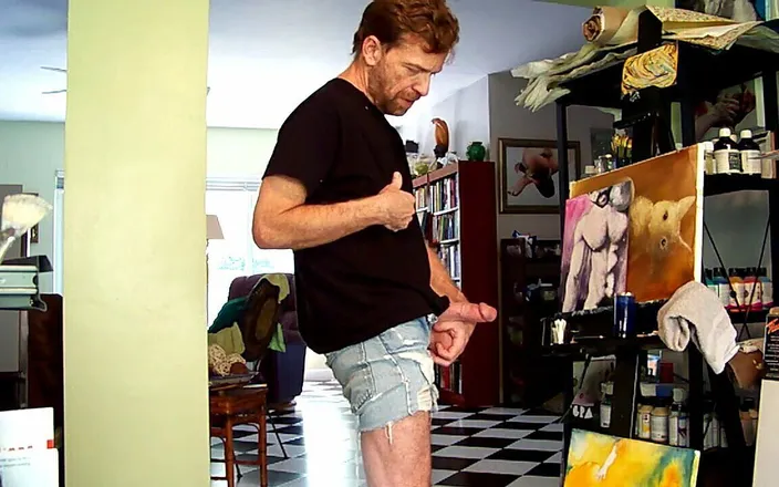 Hairyartist: Hairyartist in Slow Seduction for P