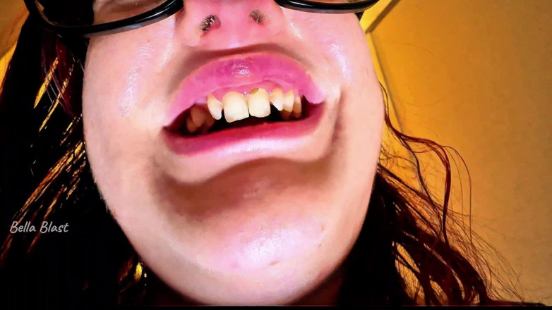 BellaBlast: Big Belly Giantess Growling Belly, Hungry Eyes, One Bite Away...