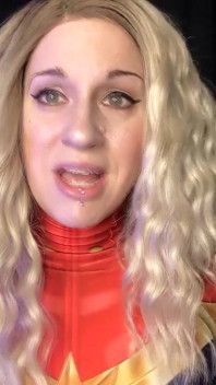 Captain Marvel Sexually Dominate Bucky