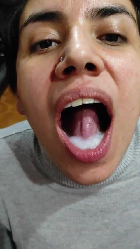 TheArtOfCum: Quickie! Cum Mouthful, Cumplay and Swallow!