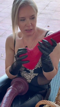 Empress Bella Sadic Picnic with Pegging and Leather Boots