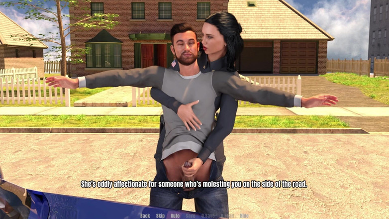 3D Cartoon Porn: Omas haus 10 - polizistin sandra gibt thomas handjob bis zu ihm...