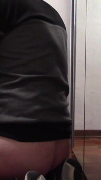 The MILF with Beautiful Legs and Pantyhose Irons and Gets Touched and Fucked