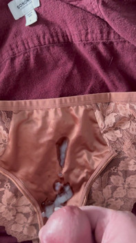 Cum on Wife’s Panties 16