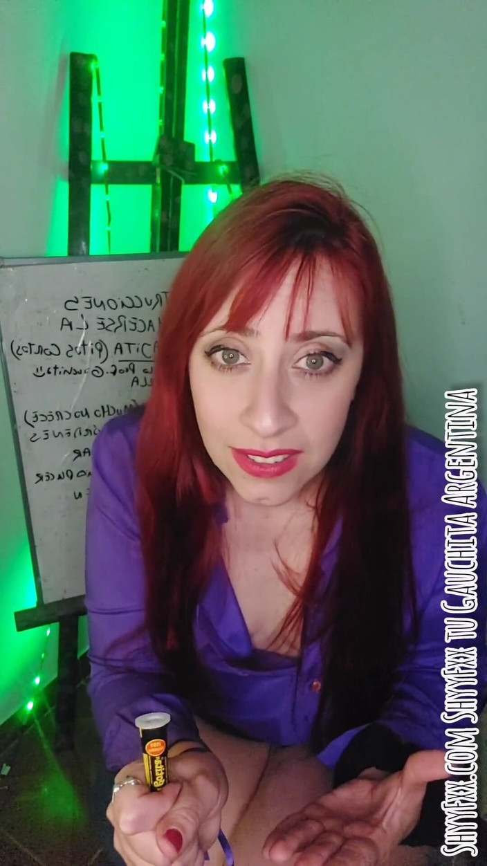 Tu Gauchita Argentina: Profesor Gauchita: Tutorial JOI for Korte Dicks Fuld