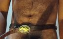 Hairy stink male: Redneck fumează blugi strâmți