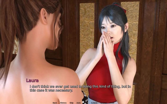 Dirty GamesXxX: Laura chtivá tajemství: japonská manželka téměř byla přistižena jejím manželem,...