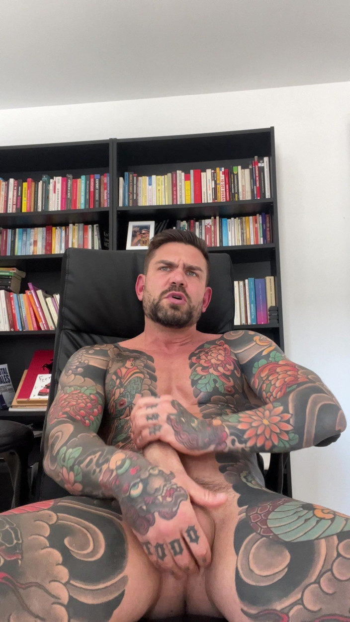 Juan Lucho Gay: Tattooed Spanish Male