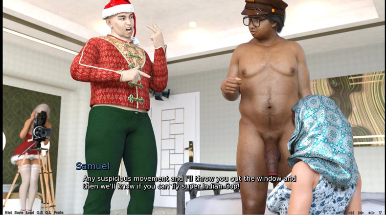 XXX Games Bunk: Laura şehvetli gizli noel 2023 seks filmi çekiyor