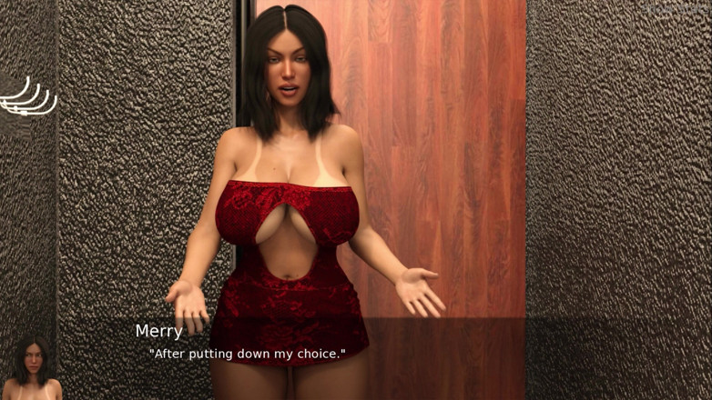 Porny Games: Projek hotwife - mendapatkan pakaian baru yang seksi (66)