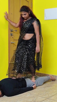 Madam Punishing Servant Full Weight Body Trample