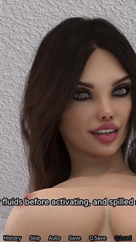 Üvey anne ve seks robotu dildoyla birbirlerini çifte penetrasyon - seks robotu 39