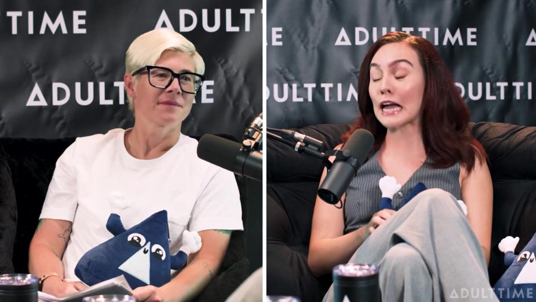 Adult Time Podcast: Freya Parker chce MILFku potetovat na jejím čele! Chtěl bys radši, čas...