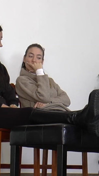 Mistresses Olga and Natasa's Dirty Boots