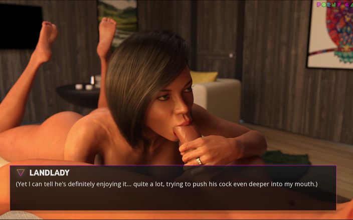 Porny Games: Mitternachtsparadies von Lewdlab - Fauler Morgen mit stiefmutter, Rollenspiel auf dem...