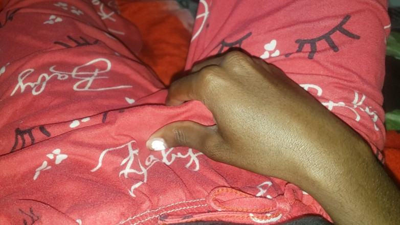 Roseblue2: Fingering Myself While She Watches