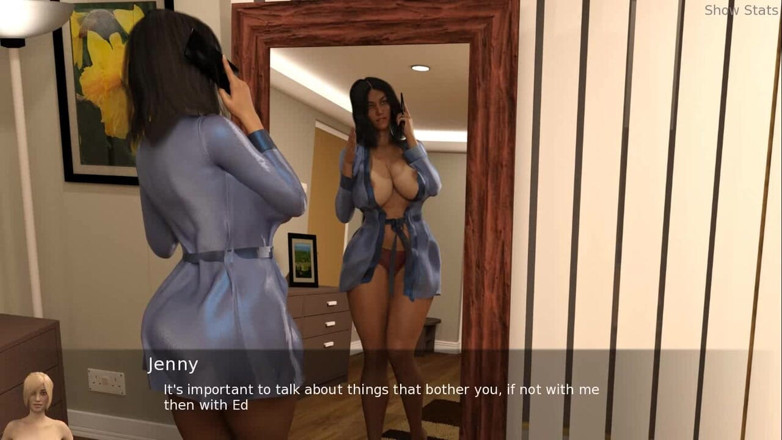 Dirty GamesXxX: プロジェクトホット妻:セクシーな熟女は車の下で立ち往生- Ep19