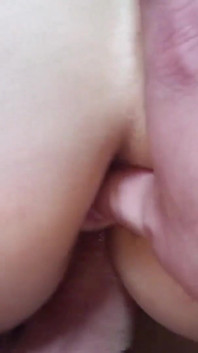Quick Doggy Fuck with a Finger in the Ass. POV