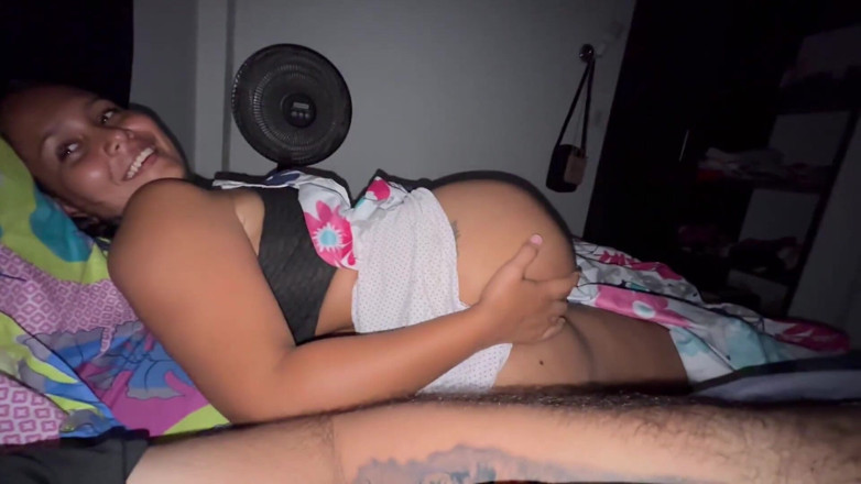 EMY_AND_JONH: Stepmother Receives Morning Gift While Her Husband Works