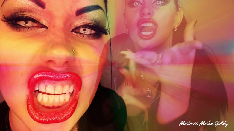 Goddess Misha Goldy: Ruin your orgasm for your demon