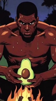La moglie bianca sexy gusta un grosso cazzo nero davanti al marito cornuto. Storia a fumetti animati