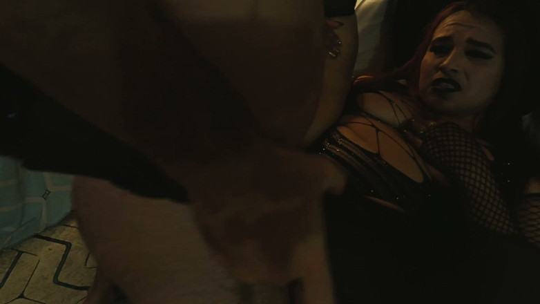 Gina Halime: BBW Witch Fucked on All Fours for Her Creation
