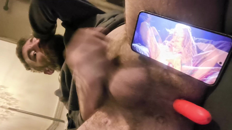 Smoking stoker: Spielen mit meinem arsch und spielen mit meinem großen harten...