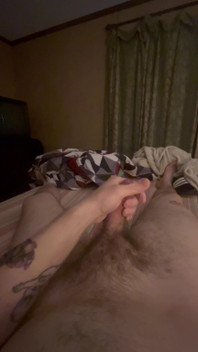 Playing with My Sloppy Wet Penis