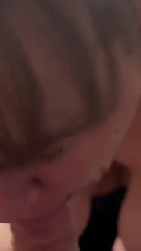Wow He Blew a Gigantic Load in My Mouth! Sorry I Couldnt Show It I Had to Swallow It Down or Risk Looking It Everywhere! You Kno