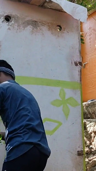 Three College Boys Enjoy Sex in the Woods Behind the House