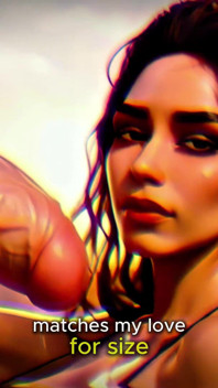 (4k) Ai 3D Animated Porn - Latina Baddie Worships Big White Cock (interracial Asmr) - Ai Visuals X