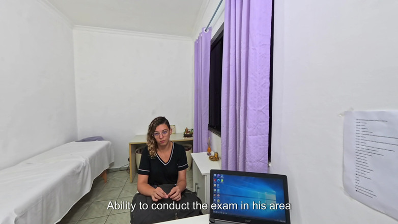Gabi SweetCouplesStories: Abdominal Medical Examination by a General Practitioner.