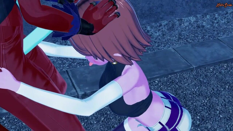 Hentai Smash: Supreme Kai Chronoa suce profondément la bite de Futa Towa -...