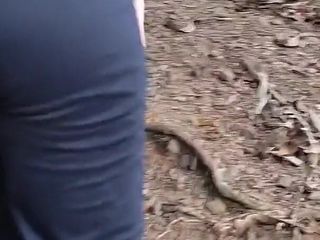 SugarPose: A Cute Slim Latina Girl Walks Outdoors and Flashes Her...