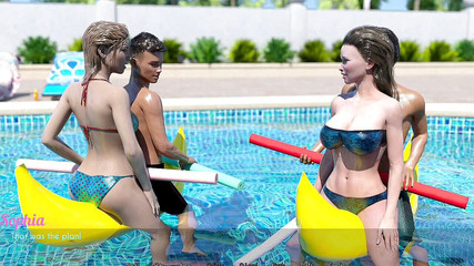 Johannes Gaming: AWAM #32 Permainan bermain di air dapat pancutan mani