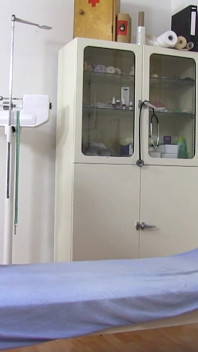 Mature gyno - dirty gyno doctor operates cam in his surgery to record his patient
